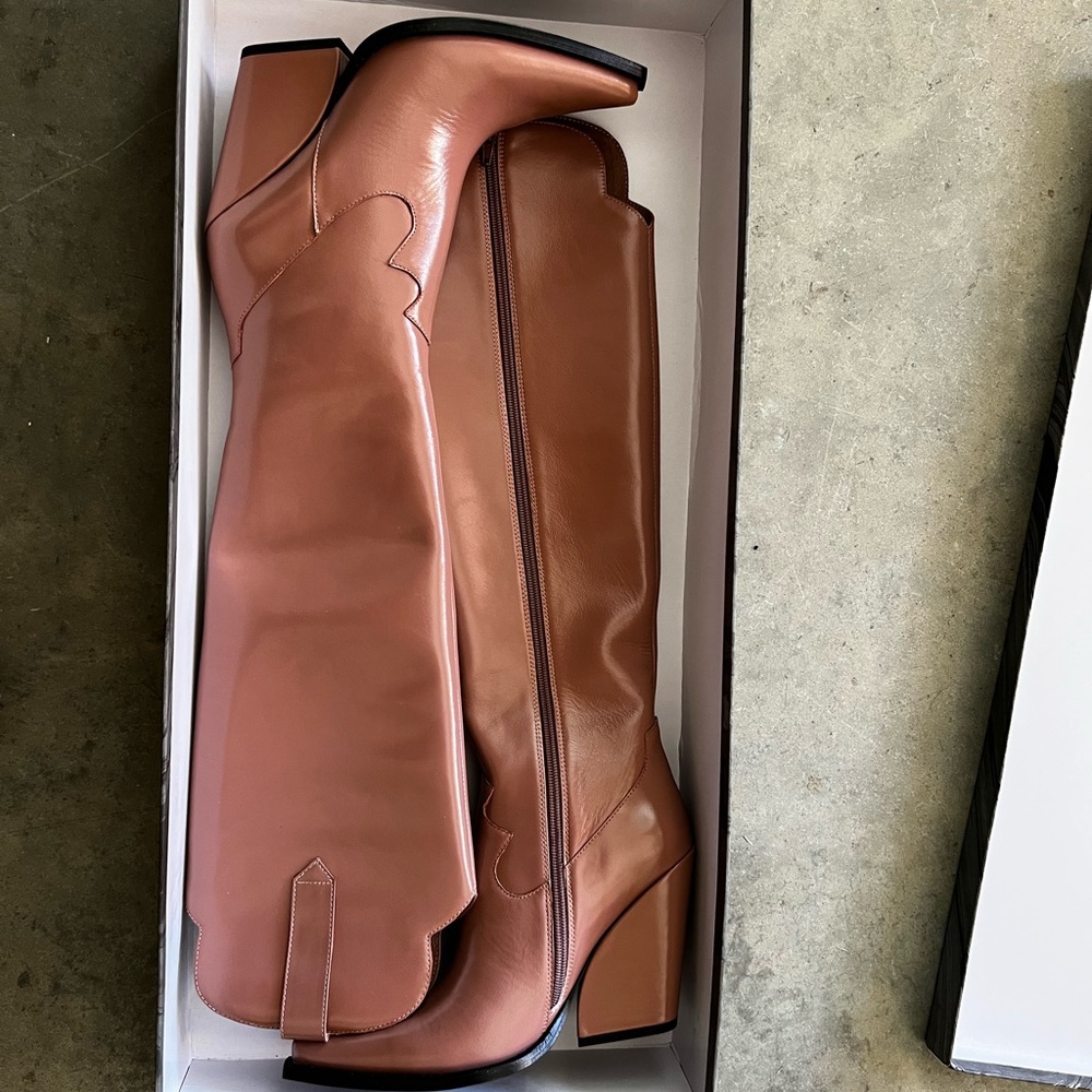Jeffrey Campbell Blush Pink  Heeled Boots